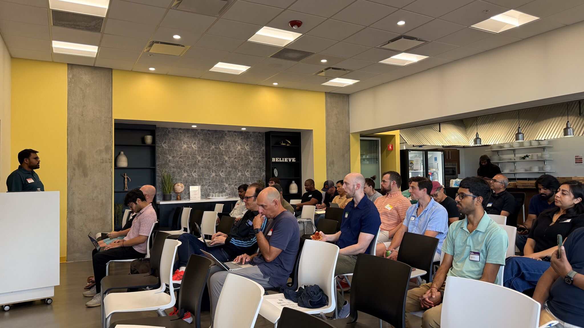 Agent Builders Club members at Node 04 in Frisco